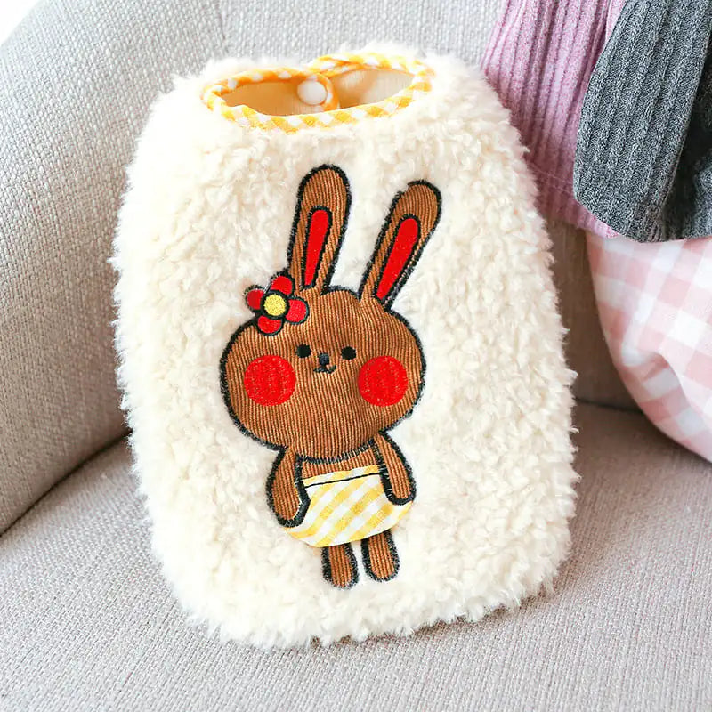 Lamb Wool Warm Vest for Cats and Dogs